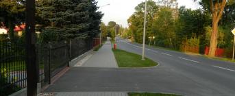 Przebudowa chodnika przy ulicy Tadeusza  Kościuszki